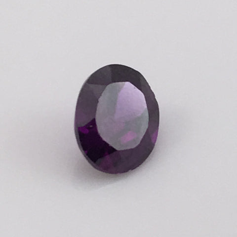 5.3 carat Deep Purple Zircon Gemstone - Colonial Gems