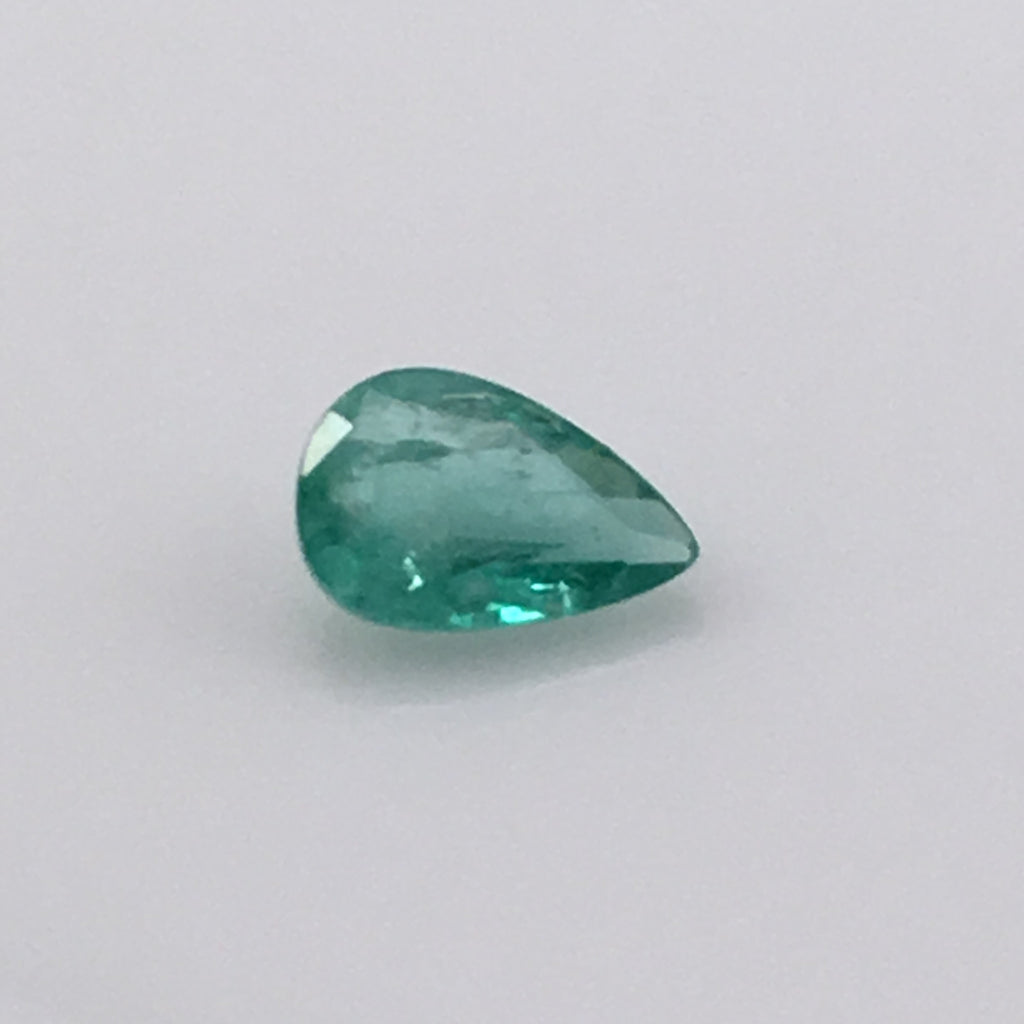 1 carat Teardrop Emerald Gemstone - Colonial Gems