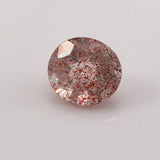 7 carat Strawbery Rutile Gemstone - Colonial Gems