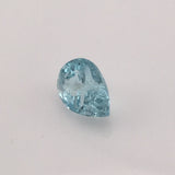 1.5 carat Mount Antero Pear Aquamarine Gemstone - Colonial Gems