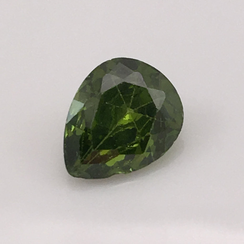 4.7 carat Green Fire Zircon - Colonial Gems