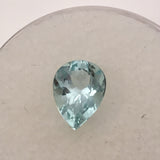 1.2 carat Teardrop Siberian Aquamarine - Colonial Gems