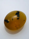 12.7 Carat Yellow Dendrite Opal Cabochon - Colonial Gems