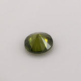 4.5 carat Brilliant Round Green Fire Zircon - Colonial Gems