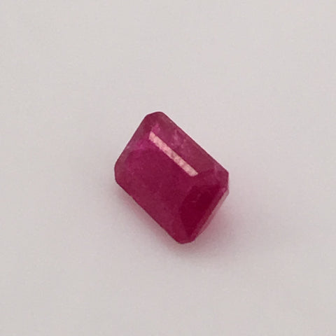 2.2 carat African Baguette Ruby - Colonial Gems