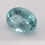 3.9 carat Mount Antero Aquamarine Oval Gemstone - Colonial Gems