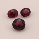 3 carat set of Cambodian Red Spinel Gemstones - Colonial Gems